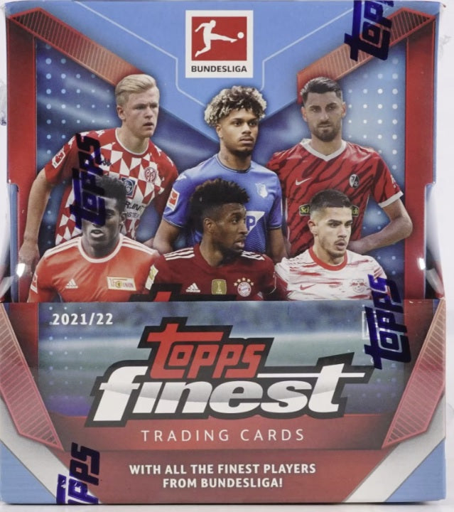 2021-22 Topps Finest Bundesliga Soccer Hobby Box – Sports Card 