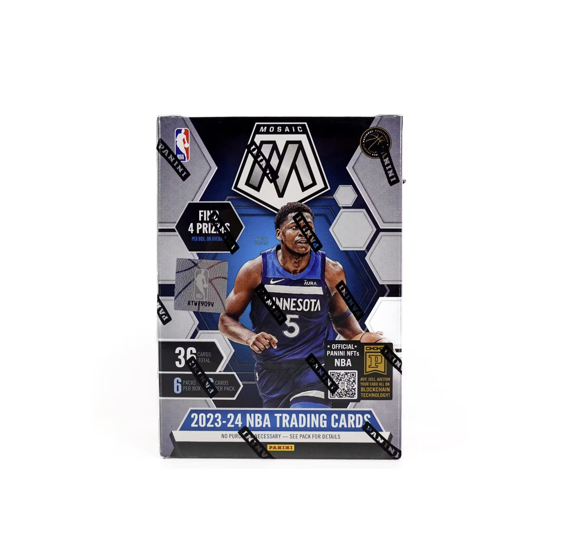 (2) 2021-2022 top NBA PANINI MOSAIC BLASTER BOX