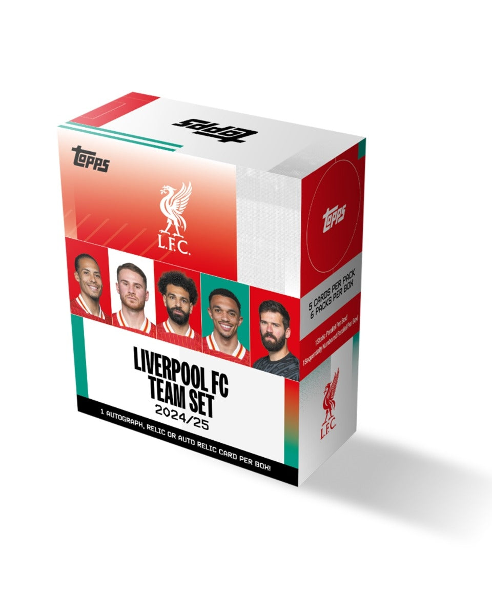 2024-25 Topps Liverpool FC Soccer Team Set Box