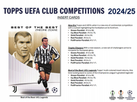 2024-25 Topps UEFA Club Competition Value Box