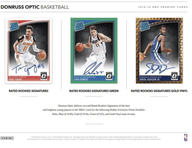 2018-19 Panini Donruss Optic Basketball Retail Box