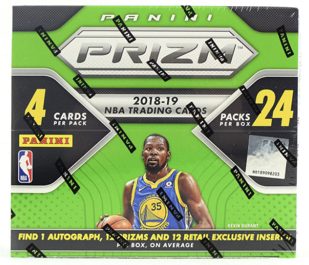 2018-19 Panini Prizm Basketball Retail Box