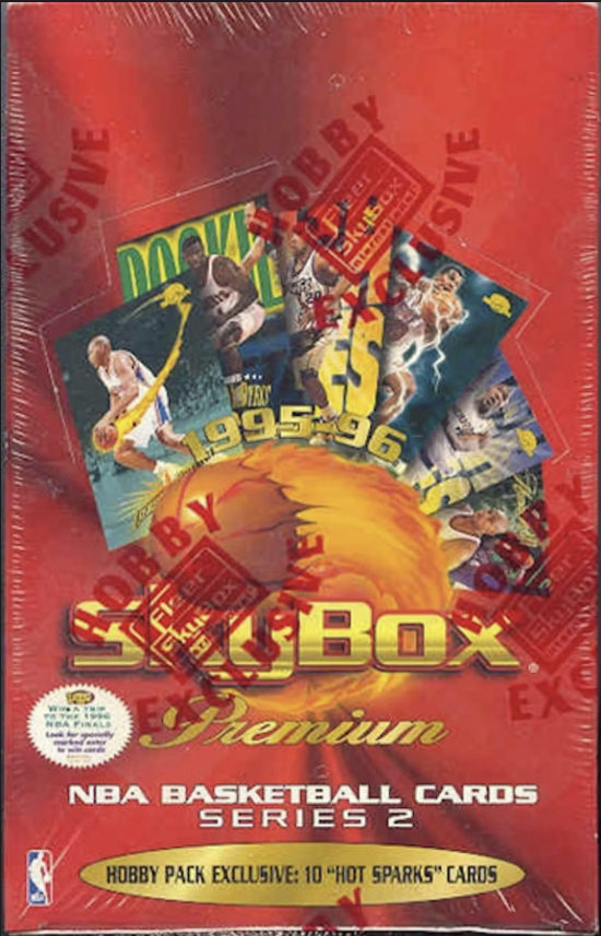 1995-96 Skybox Premium Series 2 Basketball Hobby Box