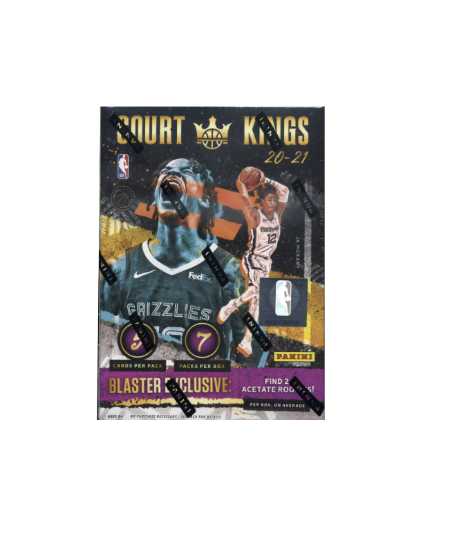 2020-21 Panini Court Kings Basketball International Blaster Box