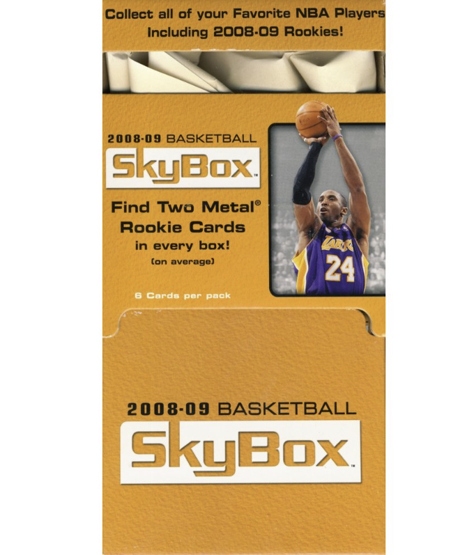 2008-09 Upper Deck Skybox Basketball Gravity Feed Box