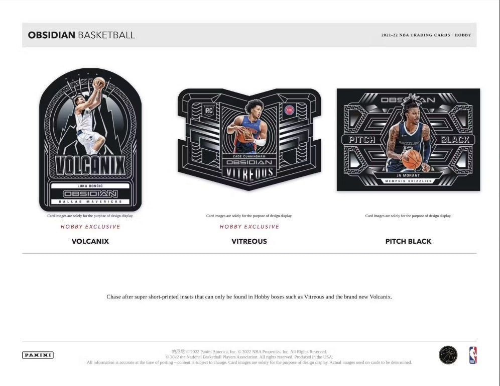 2021-22 Panini Obsidian Basketball Fotl