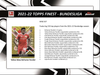 2021-22 Topps Finest Bundesliga Soccer Hobby Box