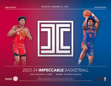 2023-24 Panini Impeccable Basketball Hobby International Box