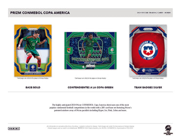 2023-24 Panini Prizm Copa America Soccer Hobby Box