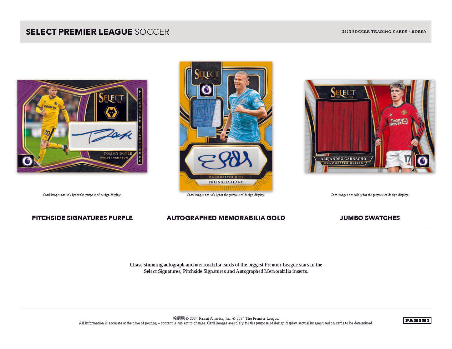 2023-24 Panini Select EPL Soccer Hobby