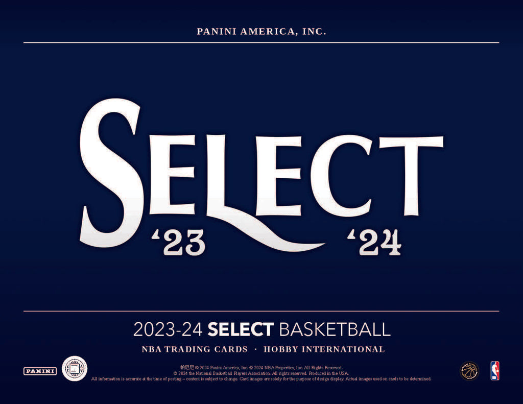 2023-24 Select Basketball Hobby International Box