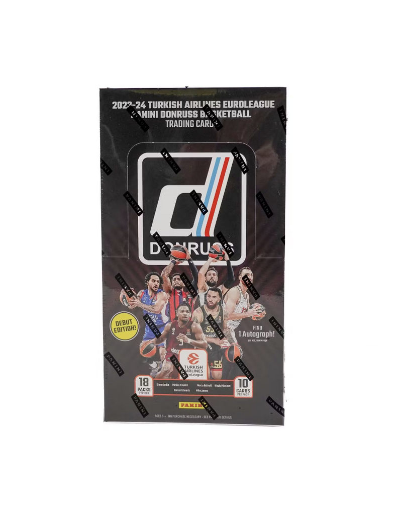 2023-24 Panini Donruss Turkish Airlines EuroLeague Basketball Hobby