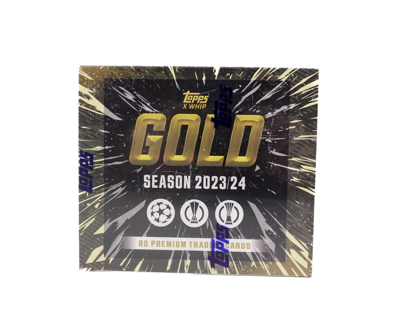 2023-24 Topps Gold UEFA Club Competitions Soccer Hobby Box