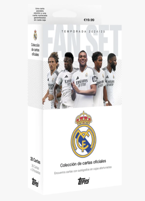 2024-25 Topps Real Madrid Fan Set