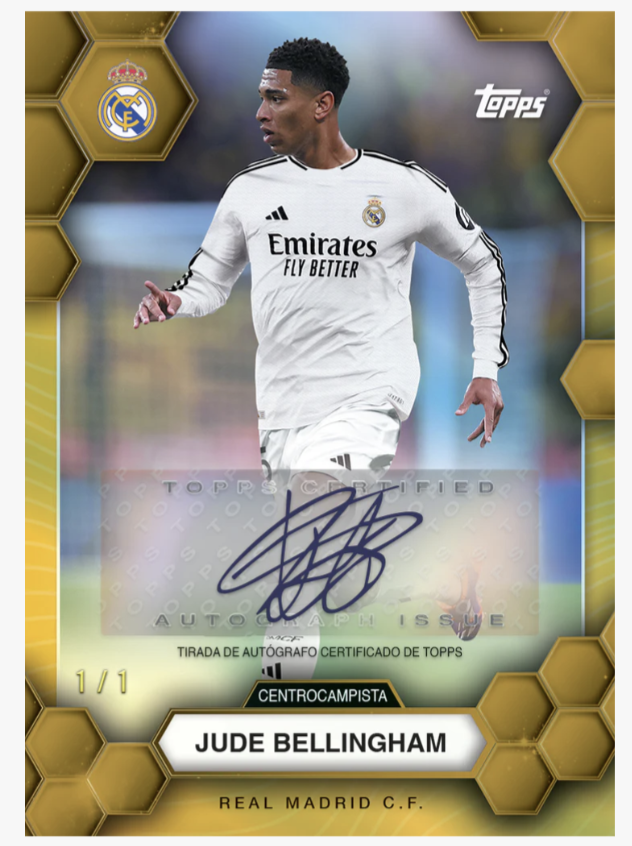 2024-25 Topps Real Madrid Fan Set