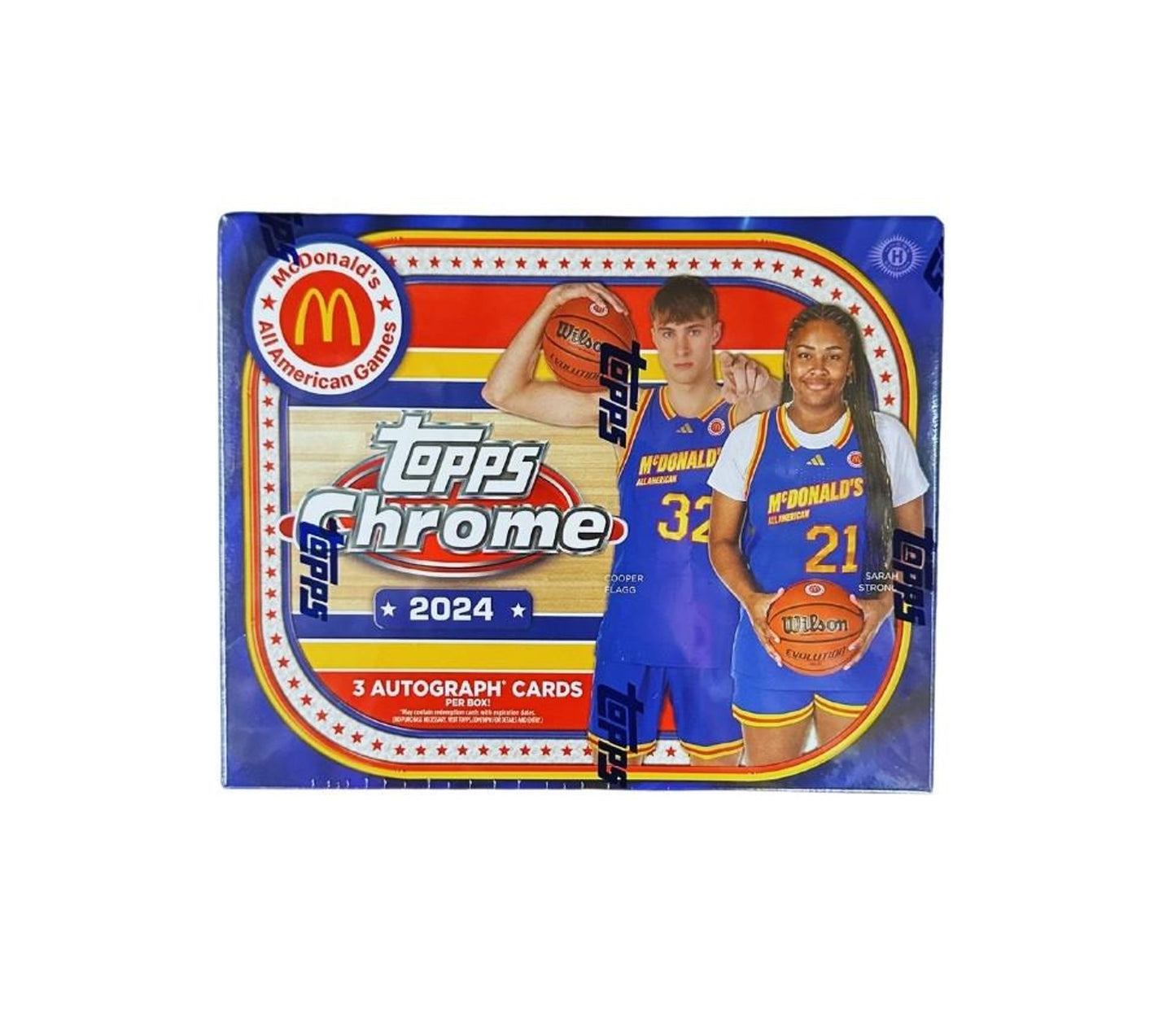 2024 Topps Chrome McDonald's All American Basketball Hobby Box