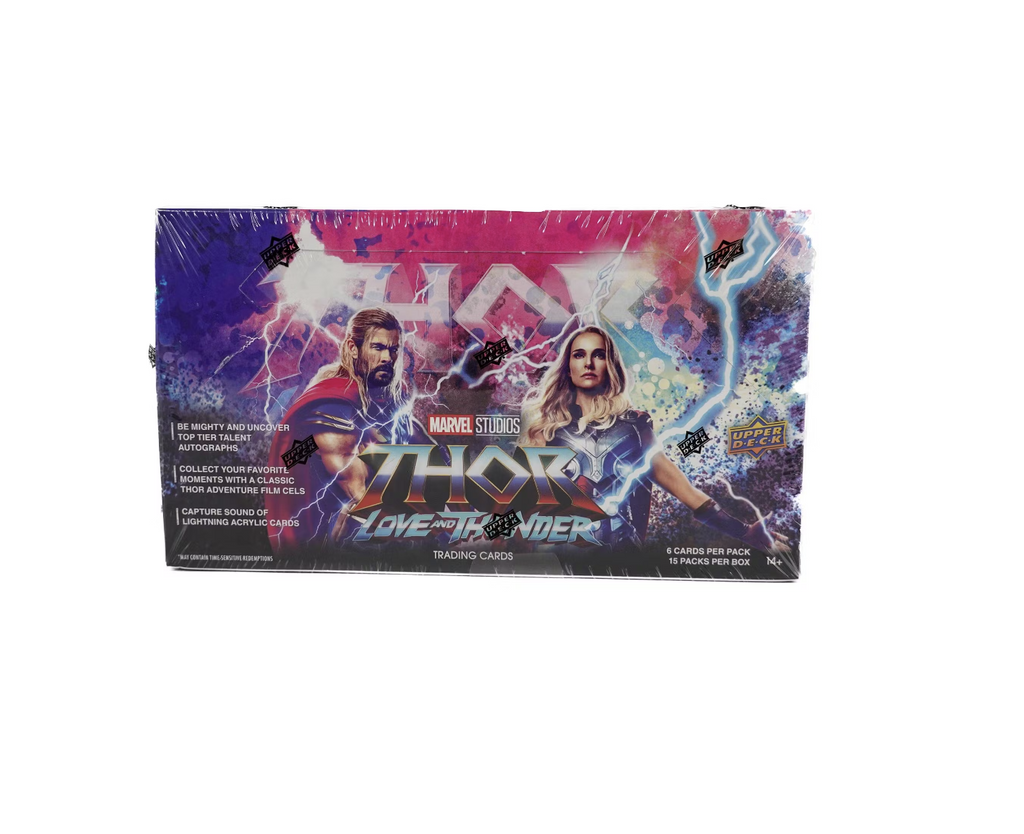 Marvel Studios Thor Love and Thunder Trading Cards Hobby Box (Upper Deck 2024)