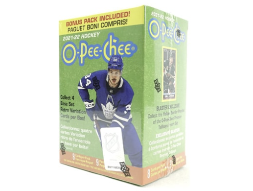 2021-22 Upper Deck O-Pee-Chee Hockey Blaster Box