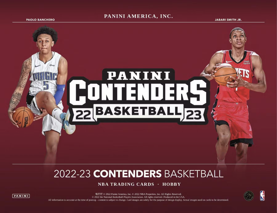 2022-23 Panini Contenders Basketball Hobby Box