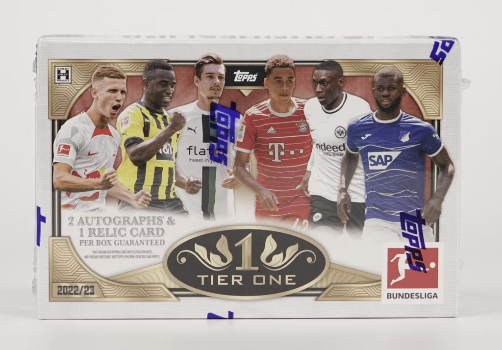 2022-23 Topps Tier One Bundesliga Soccer Hobby