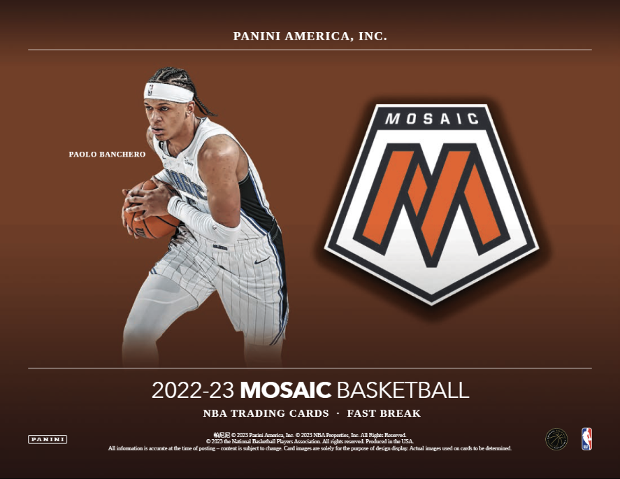 2022-23 Panini Mosaic Basketball Fast Break Box