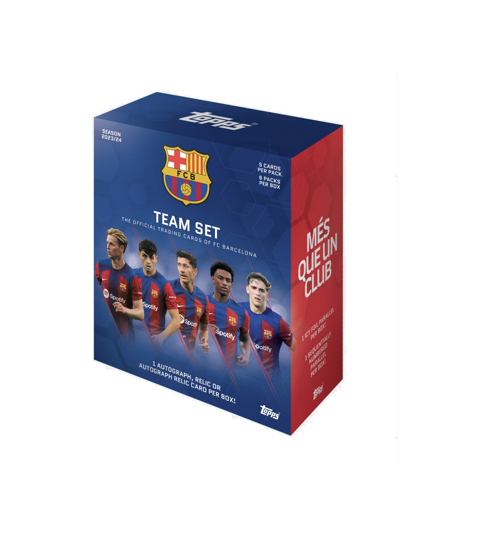 23-24 Topps FC Barcelona Team Set