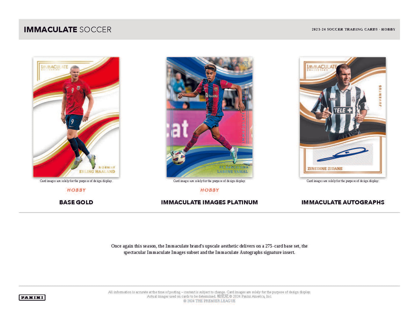 2023-24 Panini Immaculate Soccer Hobby Box