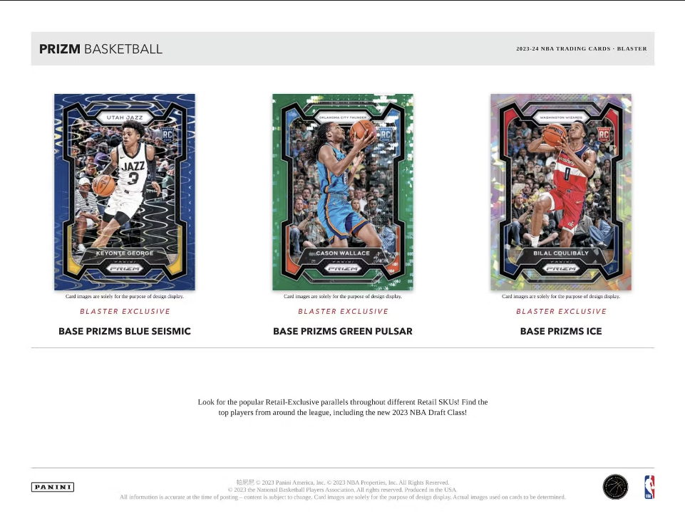 2023-24 Panini Prizm Basketball Hobby Blaster Box (Green Wave Prizms)