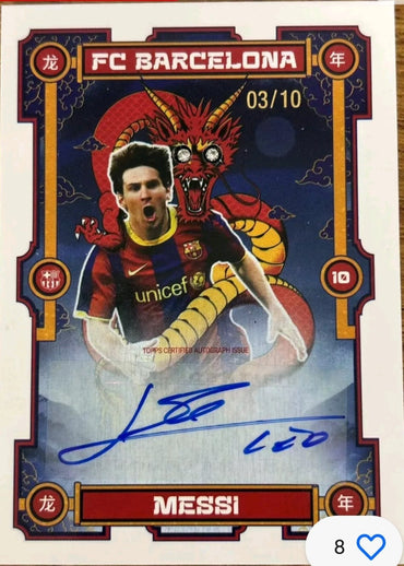 2023-24 Topps FB Barcelona The Year of The Dragon