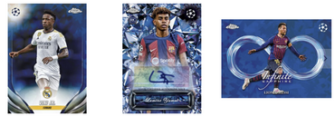 2023-24 Topps Chrome UEFA Club Competitions Sapphire Edition Soccer Box