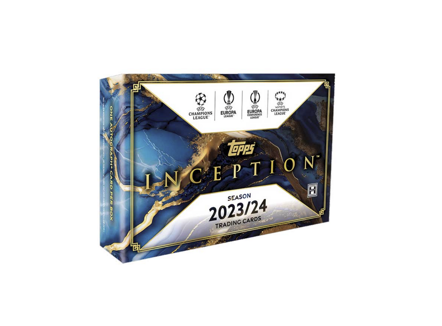 2023-24 Topps UEFA Club Competitions Inception Soccer Hobby Box