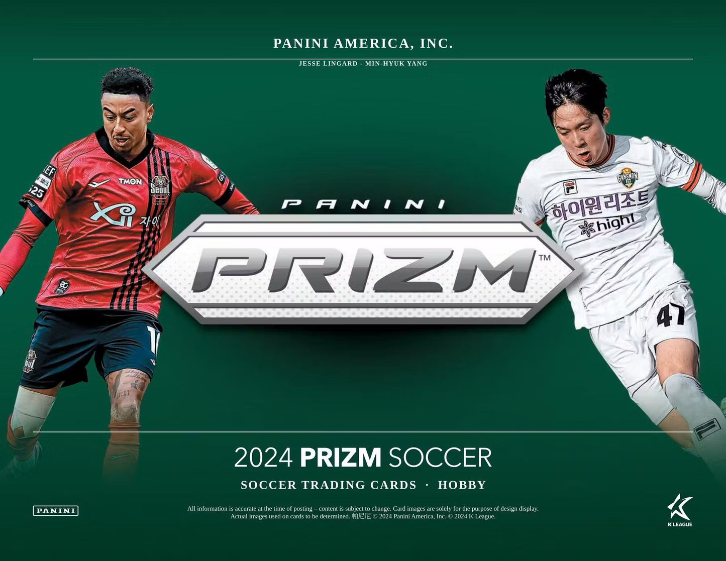 2024 Panini Prizm K League Soccer Hobby Box