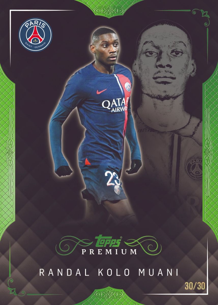 2023-24 Topps Premium: Black & White Edition Paris Saint-Germain Box