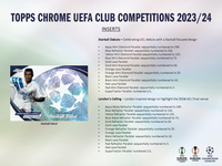 2023-24 Topps Chrome UEFA Club Competitions Hobby Box