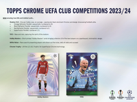 2023-24 Topps Chrome UEFA Club Competitions Hobby Box