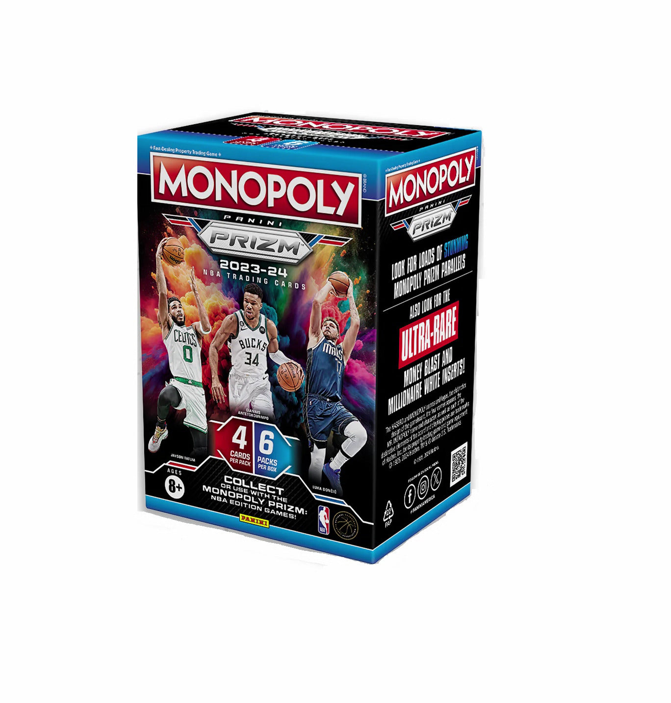 2023-24 Panini Exclusive Prizm Monopoly Blaster Box
