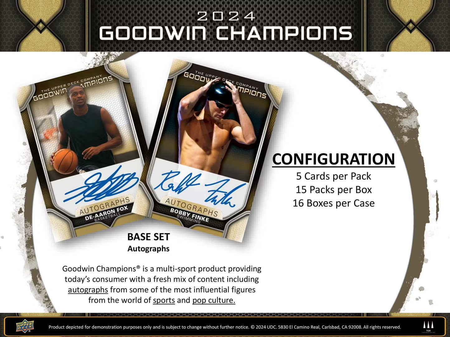 2024 Upper Deck Goodwin Champions Hobby Box