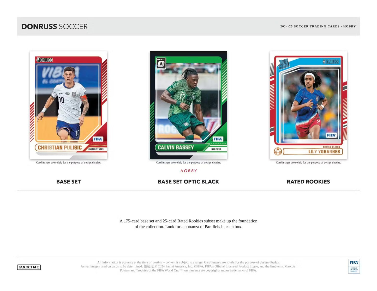 2024-25 Panini Donruss Soccer Hobby Box