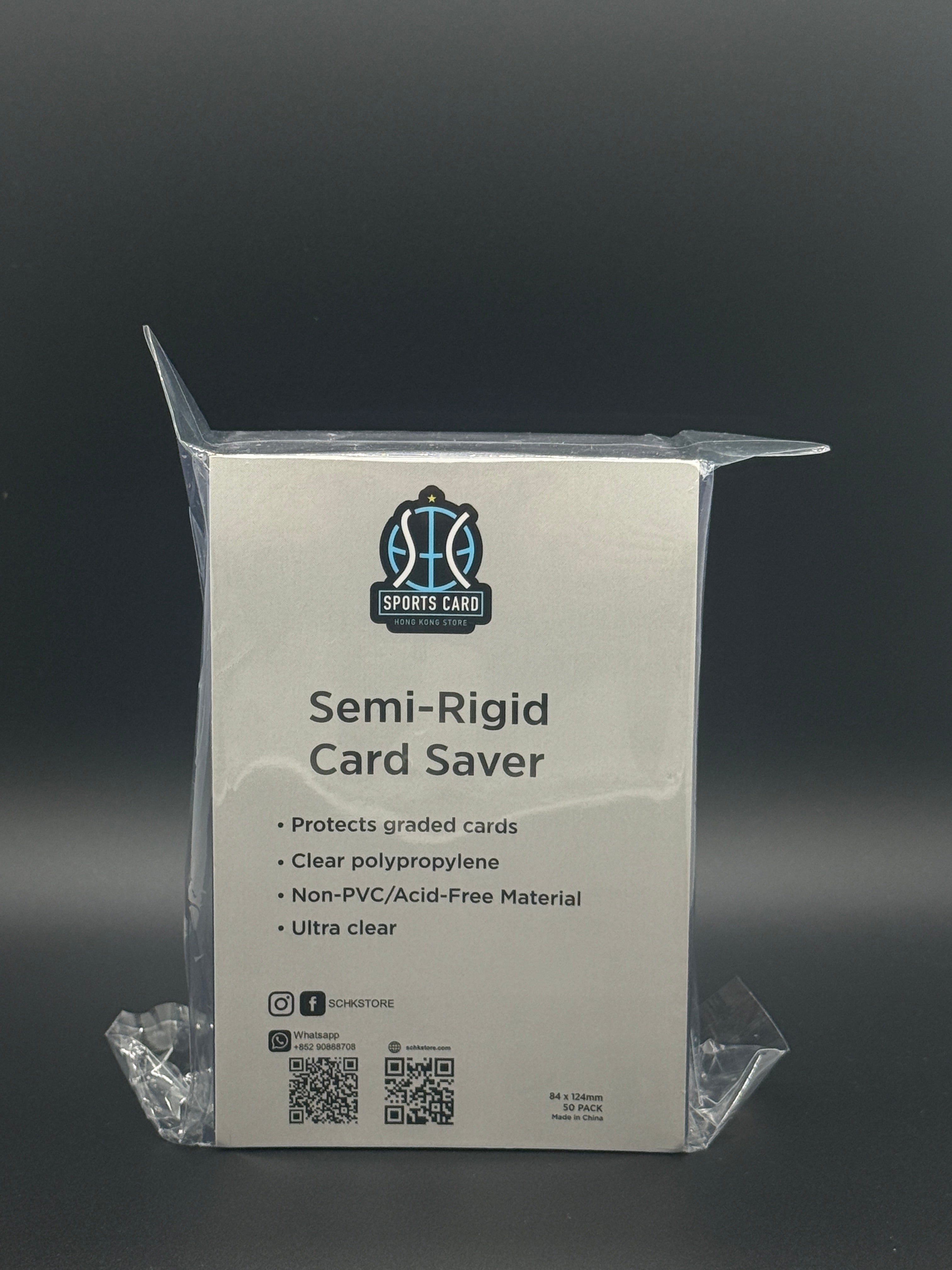 Semi-Rigid Card Saver