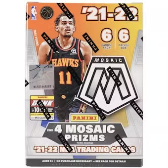 2021-22 Panini Mosaic Basketball Blaster Box