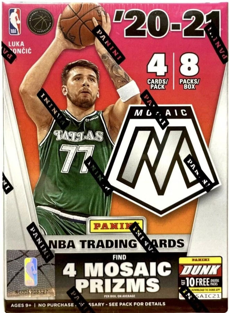 2020-21 Panini Mosaic Basketball Blaster Box