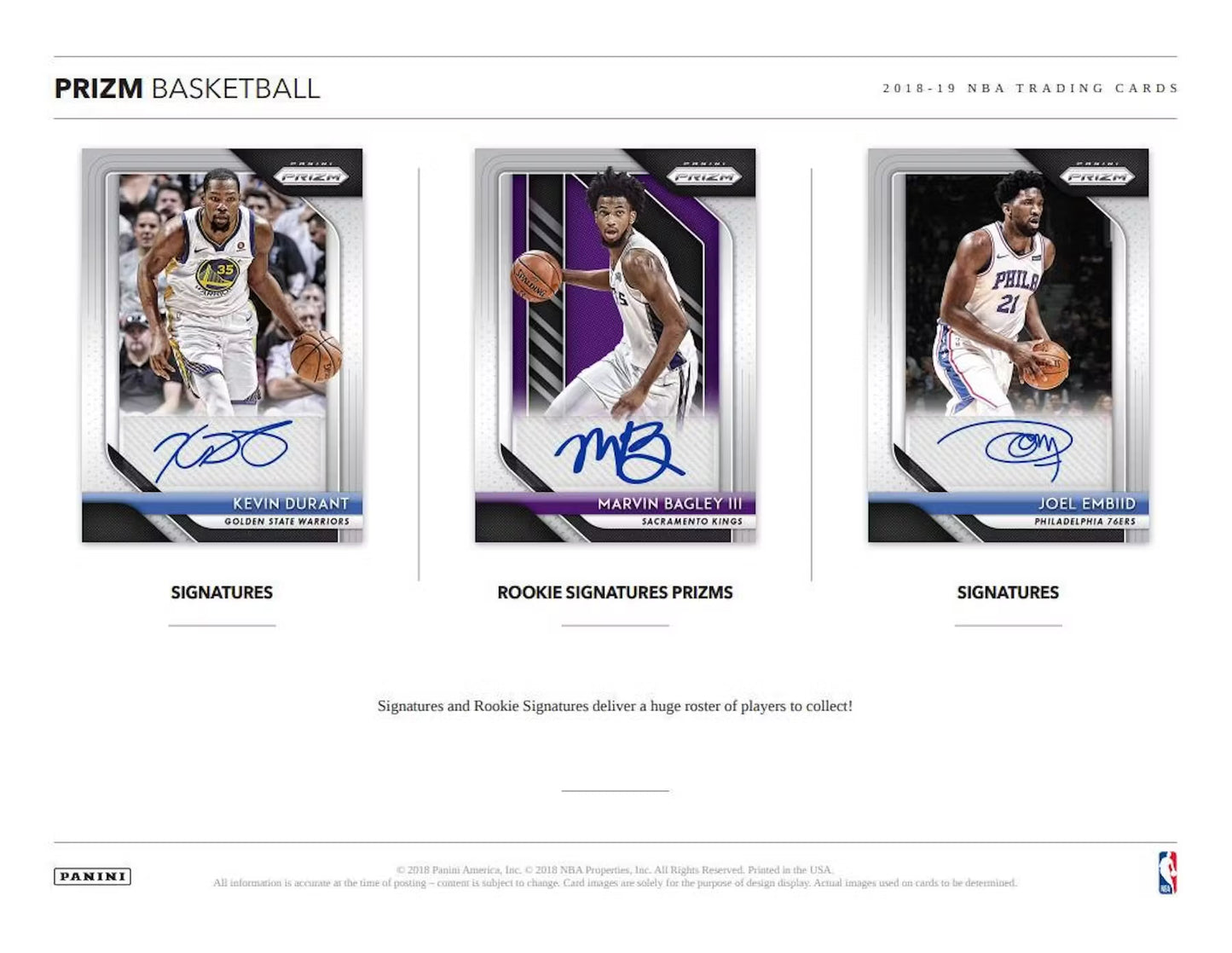 2018-19 Panini Prizm Basketball Blaster Box