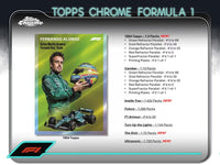 2024 Topps Chrome F1 Hobby Box