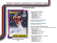 2025 Topps Series 1 Baseball Blaster Box