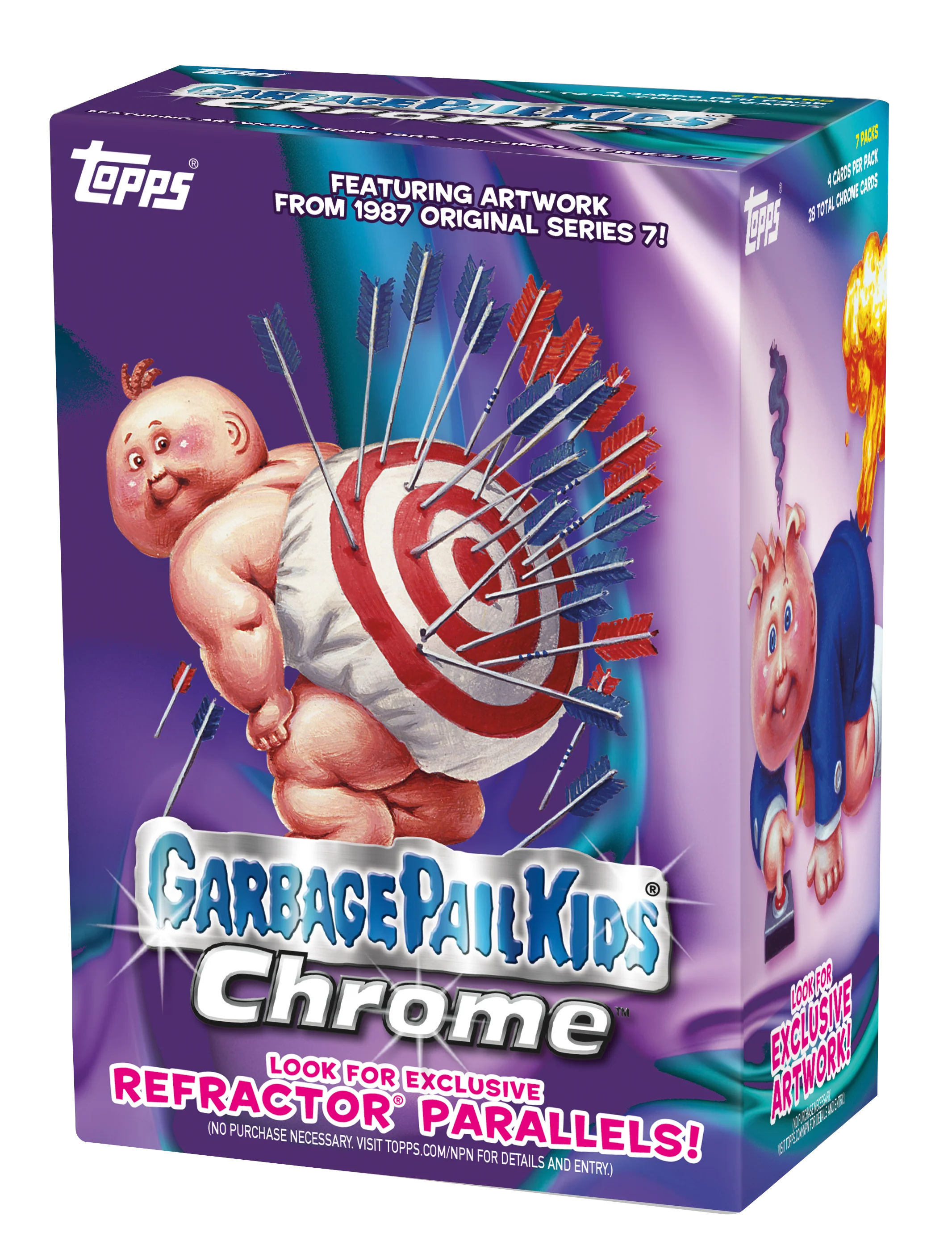 2024 Topps Chrome Garbage Pail Kids Series 7 Value Box