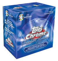 2024 Topps Chrome UEFA EURO Sapphire Box