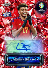 2024 Topps Chrome UEFA EURO Sapphire Box