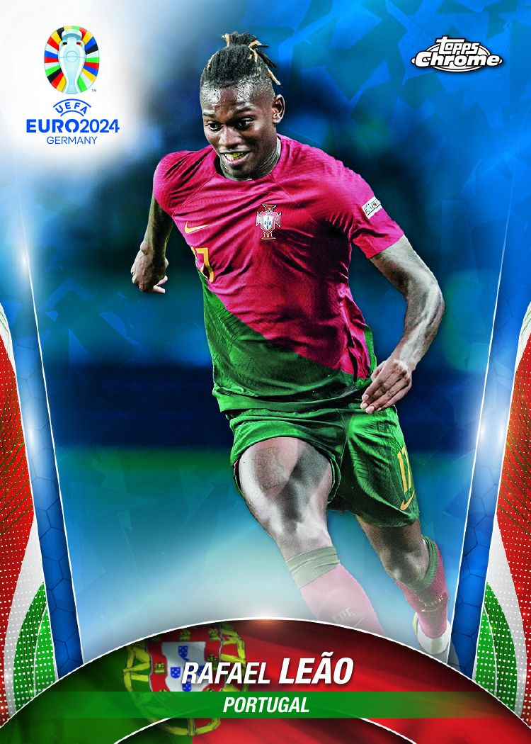 2024 Topps Chrome UEFA EURO Sapphire Box