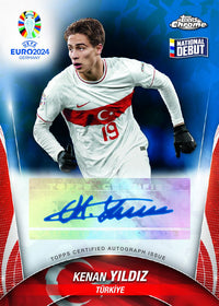 2024 Topps Chrome UEFA EURO Sapphire Box