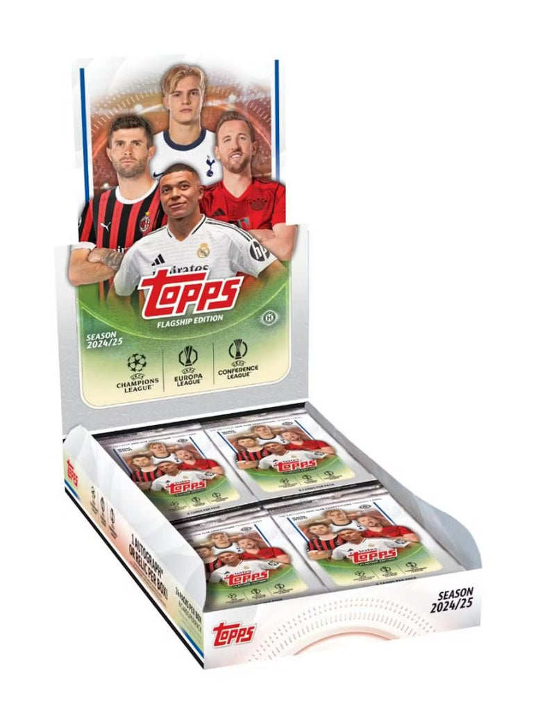 2024-25 Topps UEFA Club Competitions Soccer Hobby Box